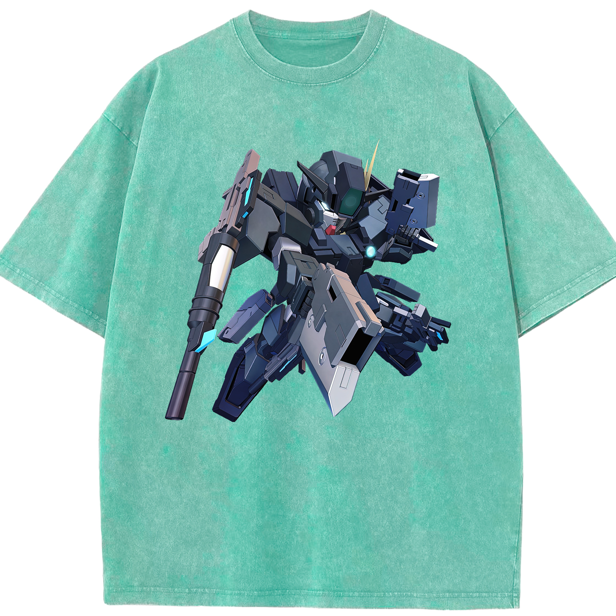 （画像用） 機動戦士ガンダム Mobile Suit Gundam 綿100% ヴィンテージ風 半袖Tシャツ（フロントプリント）